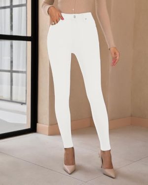 Skinny Jeans for Women High Waist Stretchy Classic High Rise Slimming Jeggings Denim Trousers Pants