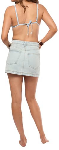 Women's Mini Denim Skirt
