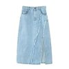 Designsensory Waist Denim Skirt Summer