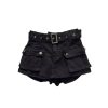 Women's Denim Summer Casual High-Waisted Shorts Skirt