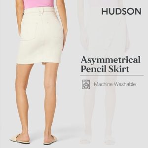 Women's Asymmetrical Knee Length Pencil Skirt