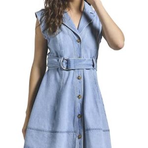 Women's LYA Belted Denim Dress