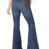Women's Retro High Rise Trumpet Flare Jeans