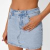 Womens Denim Skirts Jean Short Mini Skirt Summer Outfits Fashion Cute Y2k Clothes with Pockets 2025