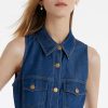 Summer Dresses for Women Casual Denim Halter Neck Wedding Guest Dress Midi Cocktail Sexy Open Back Aline Sundress