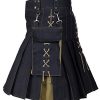 " Kilt for Men, Modern Scottish Utility Jeans Hybrid Kilt