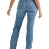 Women's High Rise True Straight Fit Jean