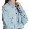 Women's Sammi Denim Mini Dress, Light Indigo, S