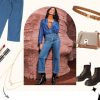 Women's Wide Leg Jeans High Waisted Zimbaplatinum Stretchy Straight Leg Jeans Buttoned Loose Denim Pants with Pocket