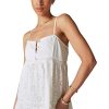 Women's Cutwork Paneled Maxi Dress