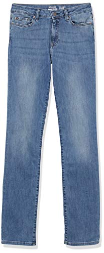 Women's Jeans, Mid Rise Straight Leg Style, Slim Fit