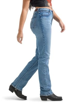 Women's High Rise True Straight Fit Jean