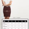 Women's Ease Into Comfort Above The Knee Stretch Pencil Skirt