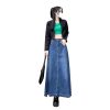 Waisted Denim Skirt for Women Autumn Midlength Them Look Slim and pearshaped Long