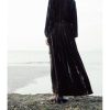 Women's Black Lace Silk Dress - Seven-Sleeve Loose Plus Size Shift