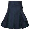 Men's Hybrid Utility Kilt - Durable Cotton Jeans Fabric Kilt for Men with Cargo Style Pockets Traditional Modern Kilt