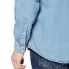 Men's Denim Shirt Long Sleeve - Regular-Fit Denim Shirt