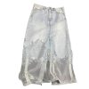American lace ​​ Denim Skirt for Women in Spring and Summer, Waisted