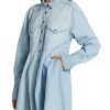 Women's Sammi Denim Mini Dress, Light Indigo, S