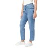 Jeans Women's The Allie High-Rise Slim Straight Raw Hem 27-Inch Inseam, Sizes 0-16