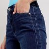 High Waist Boyfriend Jeans for Women | Stretchy Relaxed Fit Denim | Cuffed & Uncuffed Options – 82646