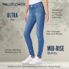 Women's Ultra Skinny Mid-Rise Insta Soft Juniors Jeans (Standard and Plus)