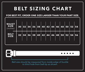 Men's 35mm Classic Buckle Leather Belt for Jeans