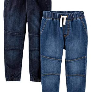 Toddler Boys' Pull-On Denim Pant, Pack of 2