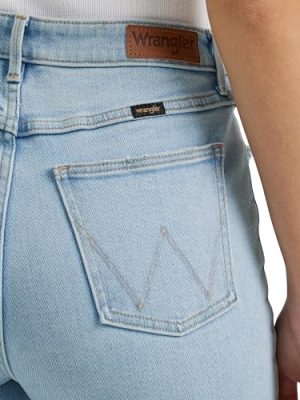 Women's High Rise True Straight Fit Jean