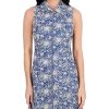 Women's Sleeveless Collared Sheath Mini Dress