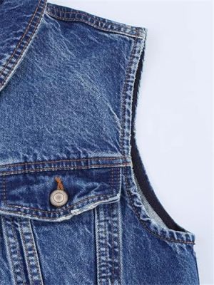 Sleeveless Slim Fit Lapel Mini Denim Dress for Women Vintage Sheath Jean Casual Dresses