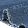 Women's Casual Jean Skirt High Waist Back Slit Stretch Denim Skirts