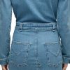 Women's Cargo Long Sleeve Denim Reconstructed Dress
