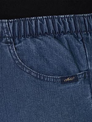 Women's Plus Size Stretch Elastic Waist Pull-On Pant