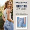 Luscious Curvy Bootcut Jeans for Women Mid-Rise Insta Stretch Denim, Size Inclusive Juniors Jeans, Sizes 0 to 24