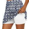 Women's Active Performance Skort Lightweight Skirt for Running Tennis Golf Workout Sports