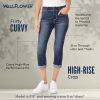 Women's Flirty Curvy Crop High-Rise Insta Stretch Juniors (Standard and Plus)