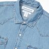 Men's Denim Shirt Long Sleeve - Regular-Fit Denim Shirt