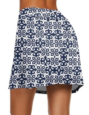 Women's Active Performance Skort Lightweight Skirt for Running Tennis Golf Workout Sports