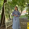 Ukrainian Vyshyvanka Dress | Floral Embroidered Bohemian Summer Dress | Long Linen Boho Dress | Blue Jeans Style (20)